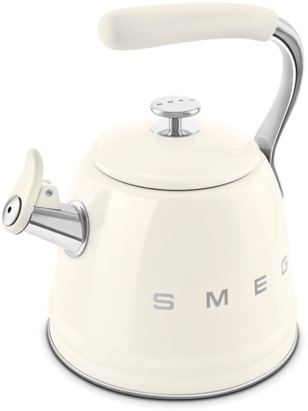 SMEG WKF01CR Bouilloire sifflante Crème – Image 2