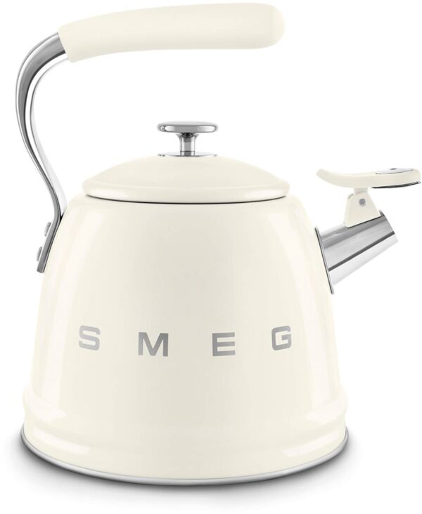 SMEG WKF01CR Bouilloire sifflante Crème – Image 4