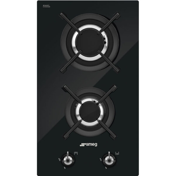 SMEG PV332CN - Domino Gaz Noir Classica