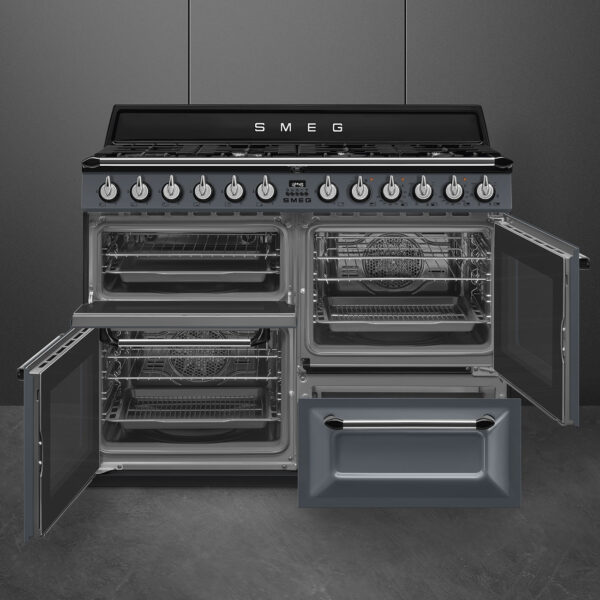 SMEG TR4110GR - Piano de cuisson Gaz 110x60 cm Victoria – Image 2