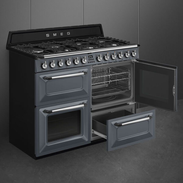 SMEG TR4110GR - Piano de cuisson Gaz 110x60 cm Victoria – Image 4