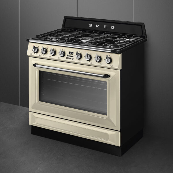 SMEG TR90GPP - Piano de cuisson Gaz 90x60 cm Victoria – Image 2