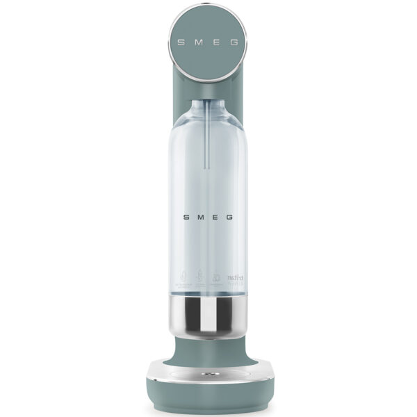 SMEG SKC01EGM - Machine à eau gazeuse Vert Emeraude Mat