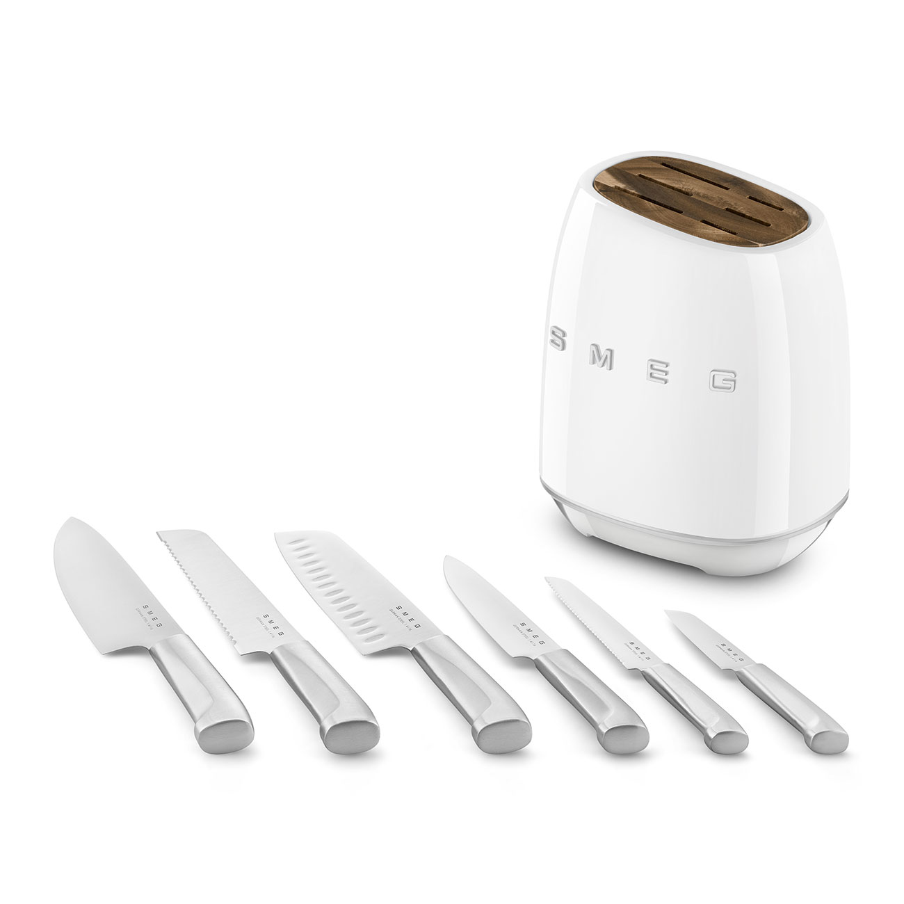 SMEG KBSF02WH Bloc de couteaux Blanc – Image 5