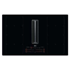 AEG CCE84779CB Table induction aspirante noir